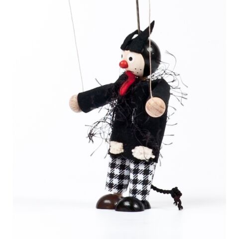 Gerlich Holzpuppe Bruno der Teufel